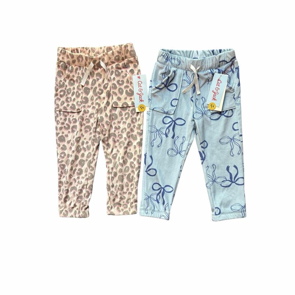 Cat & Jack NWT Velvet Pants Bundle